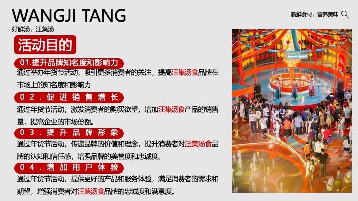 汪集汤食文化节暨年货节（汪集屯年货·品味中国年主题）活动思路方案