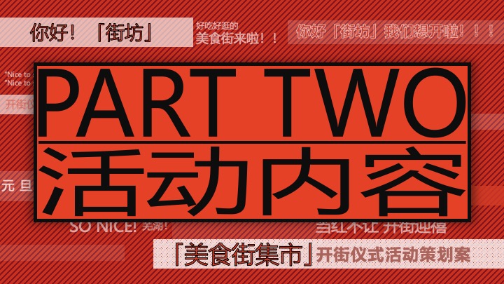 美食集市街开街仪式（巷阳花开主题）活动策划方案