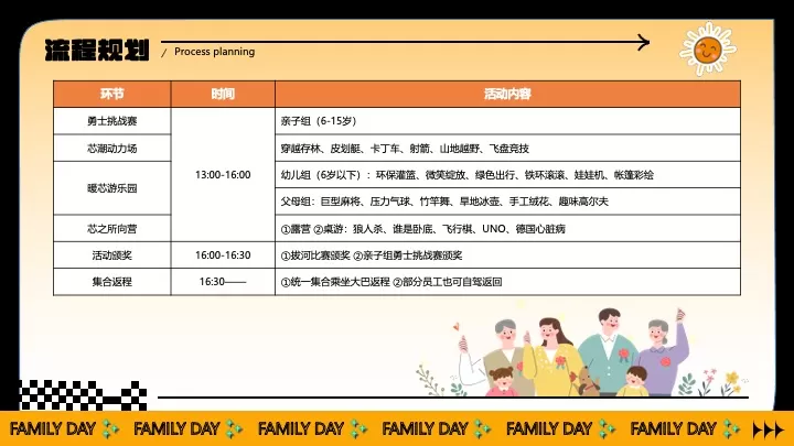 企业公司家庭日（无限芯动力·原力家年华主题）活动策划方案