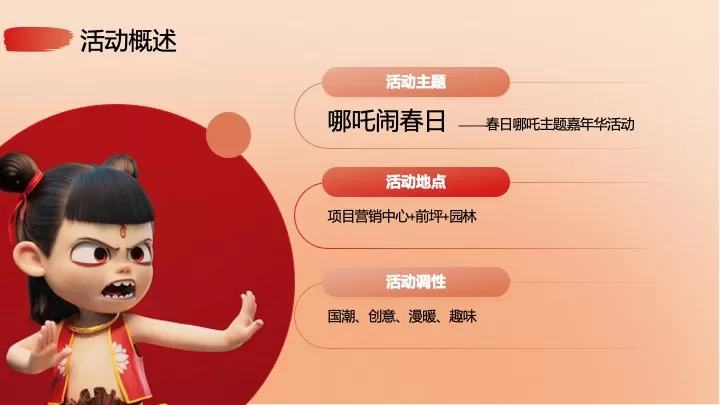商场地产春日哪吒主题嘉年华系列（哪吒闹春日主题）活动策划方案