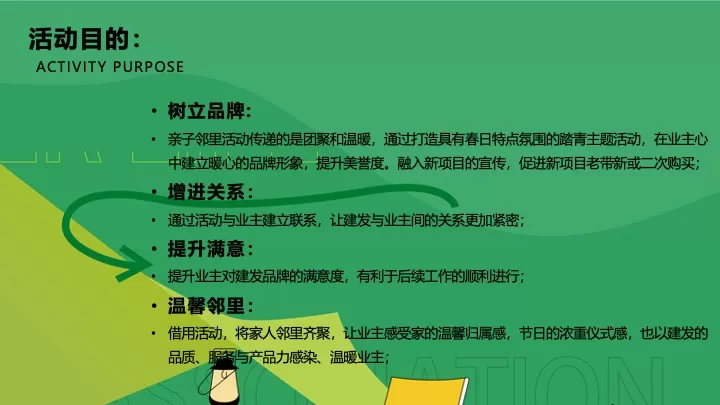 地产项目四月老友新邻春游计划（春光相伴·追风趣yeah主题）活动策划方案