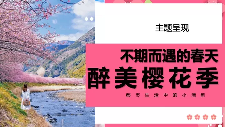 商业地产春季创意樱花游园会（不期而遇的春天主题）活动策划方案