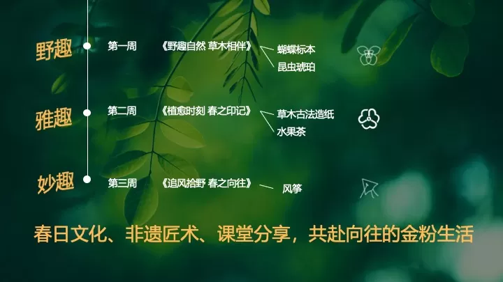 地产项目春季DIY手工暖场（春日美好研习社主题）活动策划方案