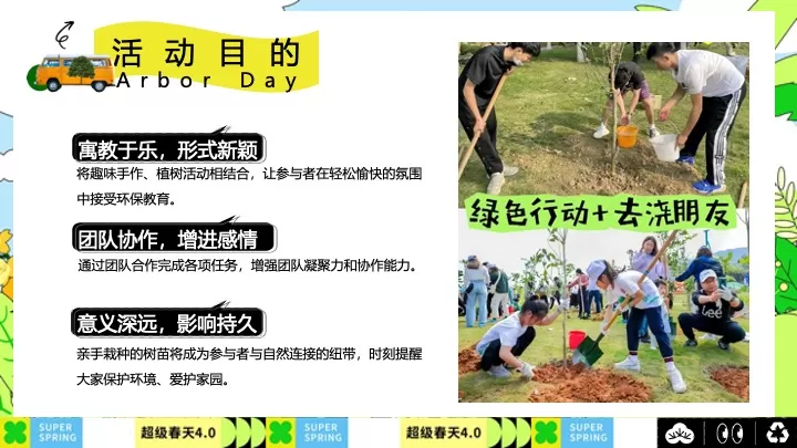 企业公司春季植树团建（植此青绿·春风有你主题）活动策划方案