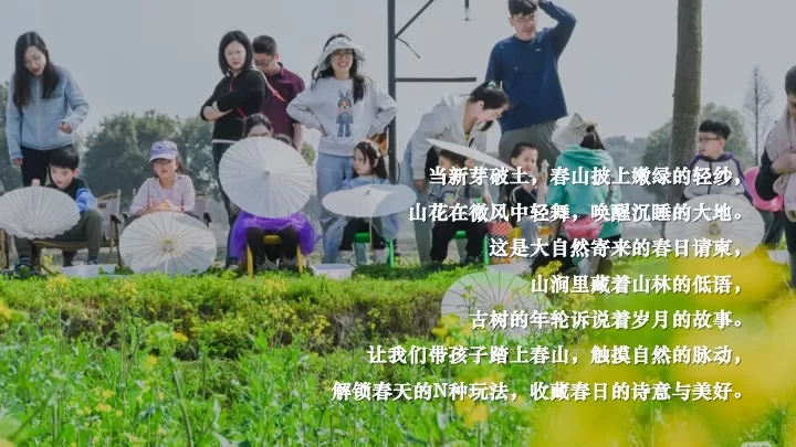 春日山野亲子研学（春天就要上春山主题）活动策划方案