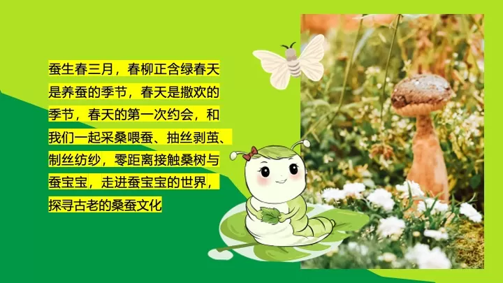 文旅景区春日桑蚕研学（蚕宝探秘·丝路启蒙主题）活动策划方案