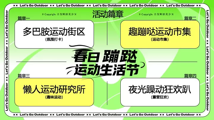 商业广场春日蹦跶运动生活节活动策划方案
