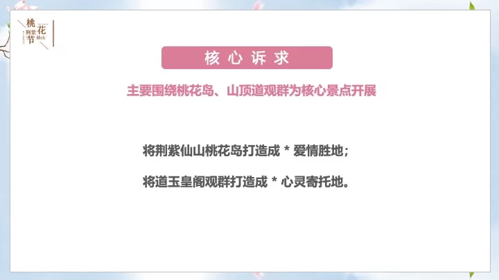 文旅景区第十届桃花节开幕式活动策划方案