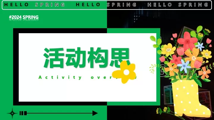 商业地产五一醒春游园会（觅春之彩·遇见美好主题）活动策划方案