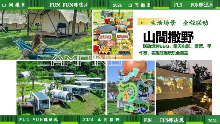 文旅景区夏季露营音乐节（山间撒野·FUN肆追风主题）活动策划方案