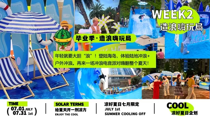 商场地产七月限定凉好夏日企划主题活动策划方案