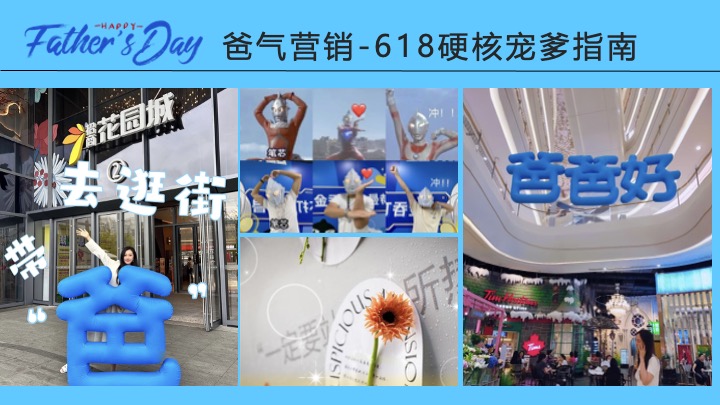 商业地产父亲节618联合企划（爸气总动员主题）活动策划方案