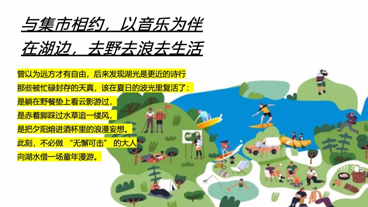 文旅项目夏日湖畔生活节（湖畔无龄感·自然撒野计划主题）活动策划方案