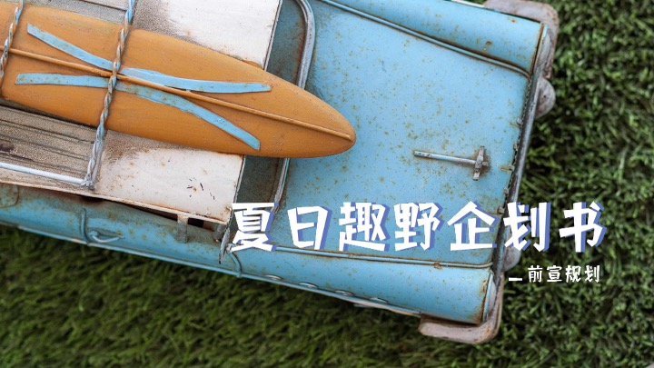 商业地产夏日逐浪嘉年华（夏日趣野企划书主题）活动策划方案