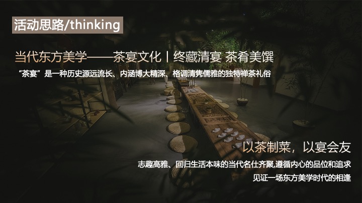 地产项目高定圈层私宴（东方雅集·茶肴美撰主题）活动策划方案