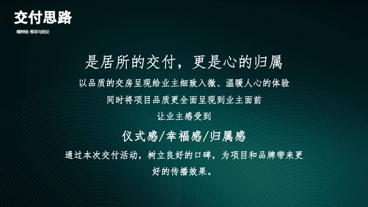 地产项目盛大交付（玺鉴新居·共赴美好主题）活动策划方案