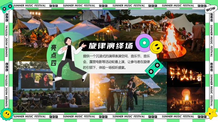 商场地产夏日露营潮趣音乐节（唱享潮夏旋律季主题）活动策划方案