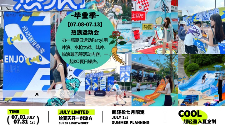 商场地产7月夏日限定（超轻盈入夏企划主题）活动策划方案