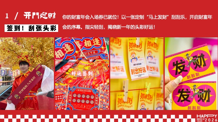 企业公司马年新春潮趣年会盛典（马上有钱主题）活动策划方案