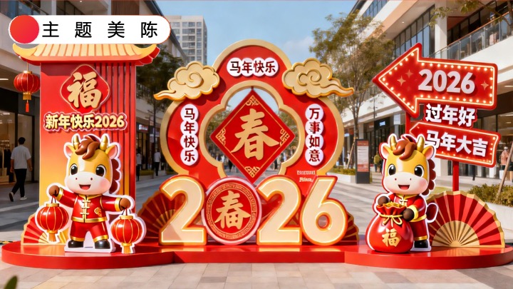 商业地产马年新春寻年俗游园会（寻年记主题）活动策划方案